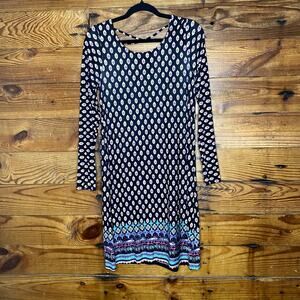Love Appella long sleeve pattern dress size Medium